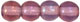 Round Beads 4mm : Luster Iris - Amethyst