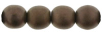 Round Beads 4mm : Matte - Dk Bronze