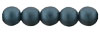 Glass Pearls 4mm : Matte - Steel Blue