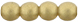 Round Beads 4mm : Sueded Gold Smoky Topaz