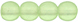 Round Beads 4mm : Sueded Gold Peridot