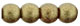 Round Beads 4mm : Sueded Gold Garnet