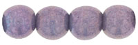 Round Beads 4mm : Luster - Opaque Amethyst