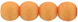 Round Beads 4mm : Pacifica - Tangerine