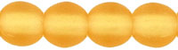 Round Beads 4mm : Matte - Med Topaz