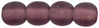 Round Beads 4mm : Matte - Amethyst
