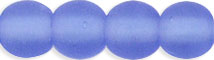 Round Beads 4mm : Matte - Sapphire