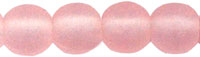 Round Beads 4mm : Matte - Rosaline