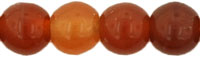 Round Beads 5mm : Dk Milky Caramel