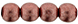 Round Beads 6mm : ColorTrends: Saturated Metallic Grenadine
