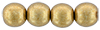 Round Beads 6mm : ColorTrends: Saturated Metallic Ceylon Yellow