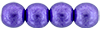 Round Beads 6mm : ColorTrends: Saturated Metallic Ultra Violet