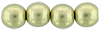 Round Beads 6mm : ColorTrends: Saturated Metallic Limelight