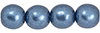 Round Beads 6mm : ColorTrends: Saturated Metallic Bluestone