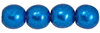 Round Beads 6mm : ColorTrends: Saturated Metallic Galaxy Blue