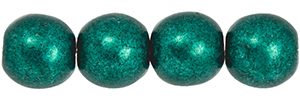 Round Beads 6mm : ColorTrends: Saturated Metallic Forest Biome