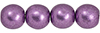Round Beads 6mm : ColorTrends: Saturated Metallic Grapeade
