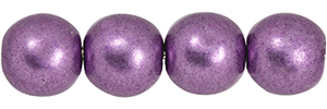 Round Beads 6mm : ColorTrends: Saturated Metallic Grapeade