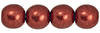 Round Beads 6mm : ColorTrends: Saturated Metallic Merlot