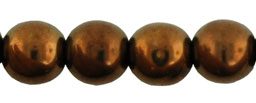 Round Beads 6mm : Dk Bronze