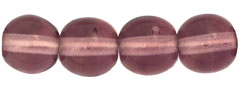 Round Beads 6mm : Lt Amethyst