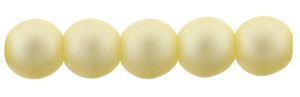 Glass Pearls 6mm : Cream