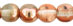 Round Beads 6mm : Apollo - Gold