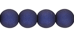 Round Beads 6mm : Moonlight Blue