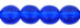 Round Beads 6mm : Sapphire