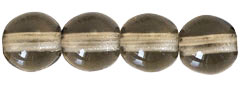 Round Beads 6mm : Black Diamond