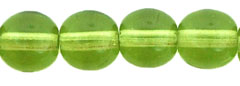 Round Beads 6mm : Olivine