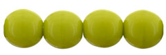 Round Beads 6mm : Opaque Olive