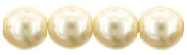 Pearl Coat - Round 6mm : Pearl - Vanilla