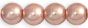 Pearl Coat - Round 6mm : Pearl - Pink Rose