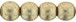 Round Beads 6mm : ColorTrends: Saturated Metallic Hazelnut