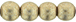Round Beads 6mm : ColorTrends: Saturated Metallic Hazelnut