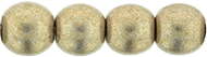 Round Beads 6mm : ColorTrends: Saturated Metallic Hazelnut