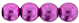 Round Beads 6mm : ColorTrends: Saturated Metallic Pink Yarrow