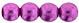 Round Beads 6mm : ColorTrends: Saturated Metallic Pink Yarrow