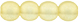 Round Beads 6mm : Sueded Gold Lamé