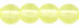 Round Beads 6mm : Jonquil