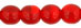 Round Beads 6mm : Opal Siam Ruby