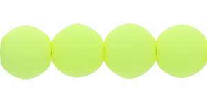 Round Beads 6mm : Bondeli Lemon