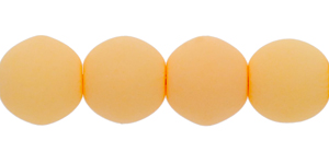 Round Beads 6mm : Bondeli Orange