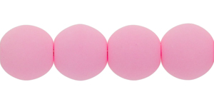 Round Beads 6mm : Bondeli Pink