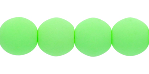 Round Beads 6mm : Bondeli Lime