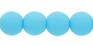 Round Beads 6mm : Bondeli Sky Blue
