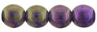 Round Beads 6mm : Luster Iris - Tanzanite