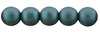 Glass Pearls 6mm : Matte - Teal