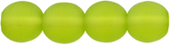 Round Beads 6mm : Matte - Olivine